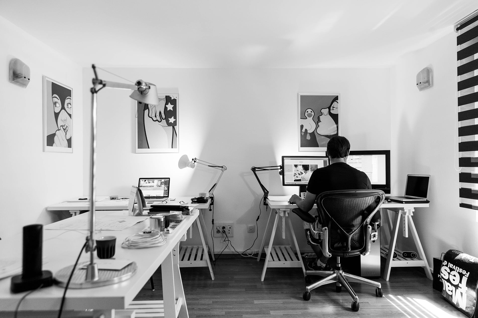 Idées de bureau pour les freelances